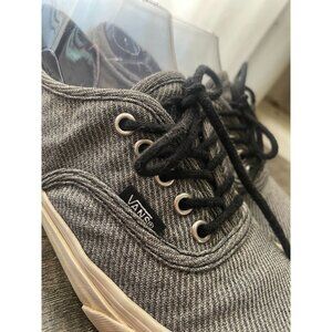 Vans Authentic SK8 Skate Shoes | Grey & White Pattern | Size 7W